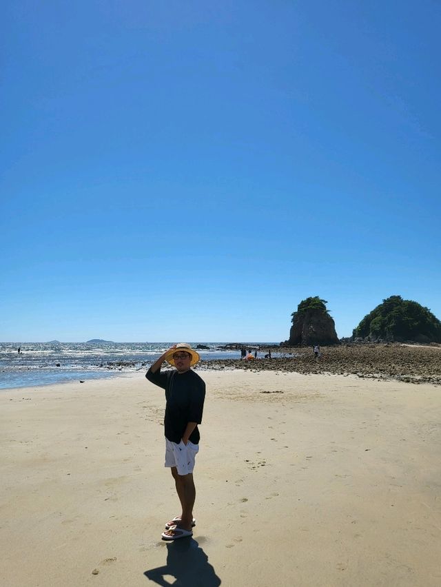 서해안 대표여행지 태안 꽃지해수욕장