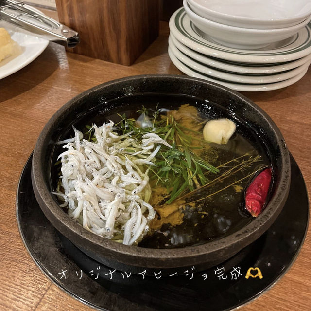 女子会にピッタリ🎶自分だけのオリジナルアヒージョが作れるお店🦐🫣🧡