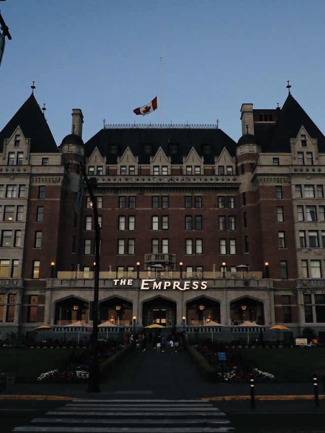 【ビクトリア🇨🇦】1日の終わりにはのんびり夕焼けを眺めて黄昏れ🧡