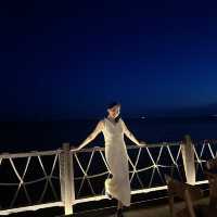 A restaurant with sea view in Balikpapan