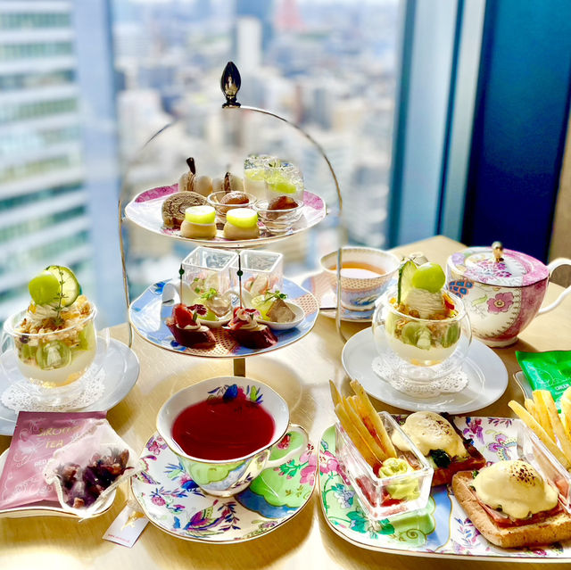 【東京汐留】AFTERNOON TEA with SIROCCOシャインマスカット&マロン