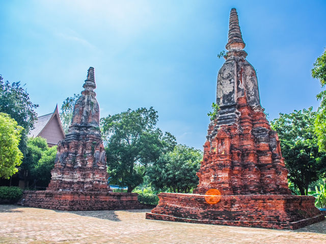 วัดภูเขาทอง อยุธยา