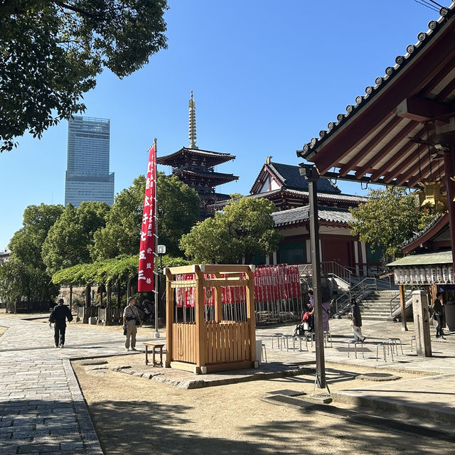 【大阪/天王寺】都会にある大きなお寺👀