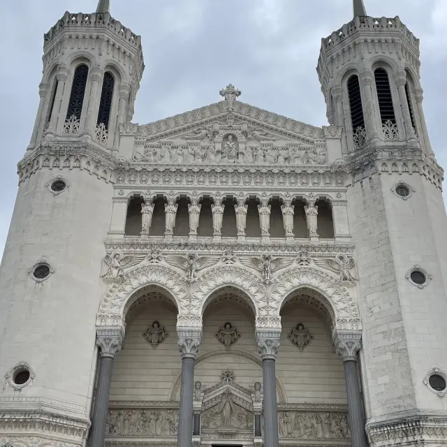 Lyon: The Hill of Fourvière and the Old Town.