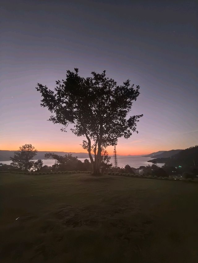 Best Sunset View in Prapat