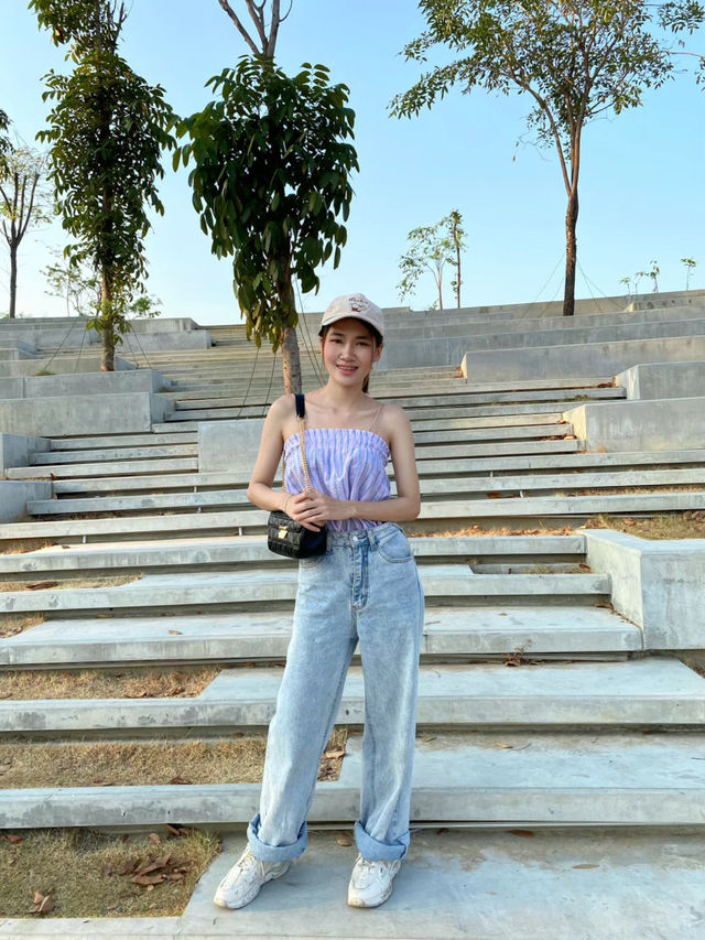สวนเบญจกิติ⛲️🌺