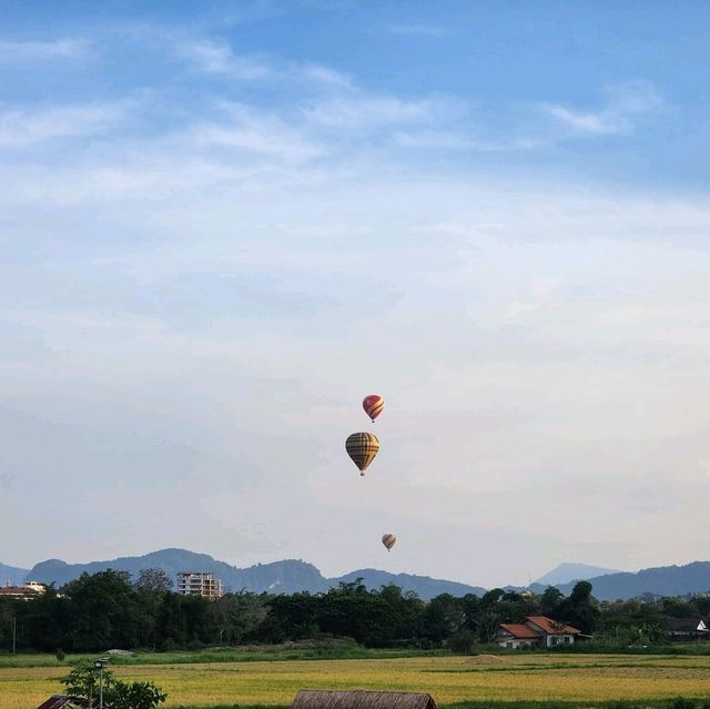 อีกไฮไลท์วังเวียง คือ บอลลูน 🎈