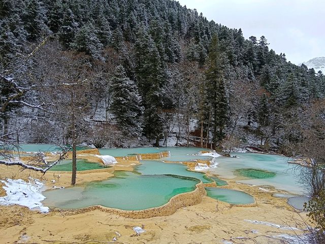 Huanglong natural park 