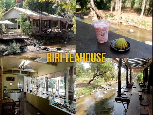 Riri Teahouse คาเฟ่ชาญี่ปุ่นริมลำธาร