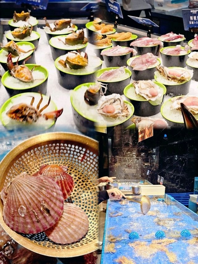 📍 深圳必吃! 舟市水產任吃蒸氣海鮮及智利車厘子🦞