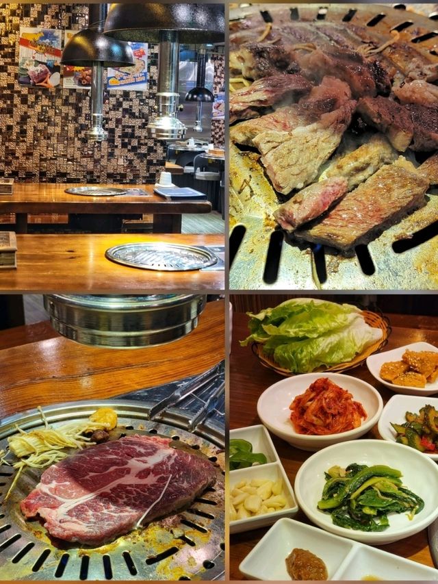 尖沙咀食正宗韓國燒肉拼盤