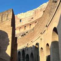 Stepping Back in Time: My Awe-Inspiring Visit to the Colosseum in Rome!