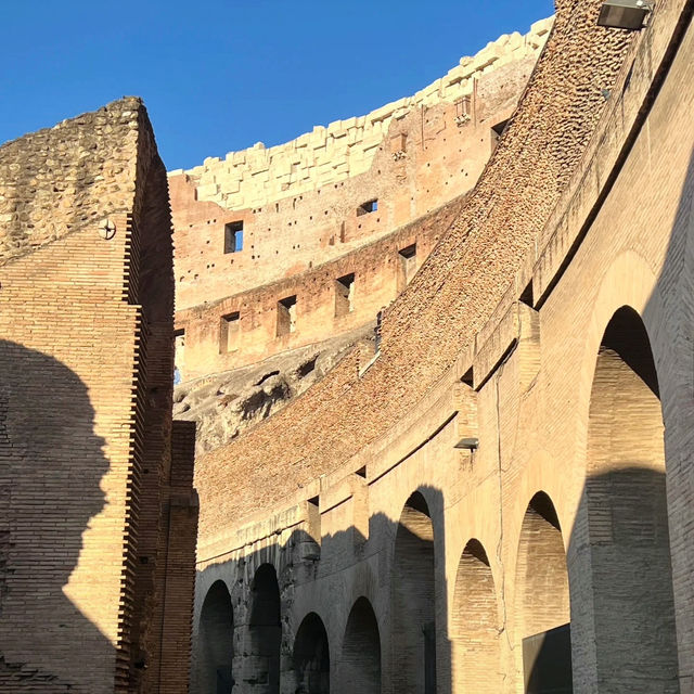 Stepping Back in Time: My Awe-Inspiring Visit to the Colosseum in Rome!