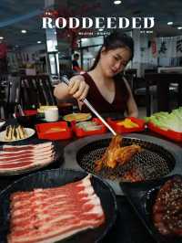 ร้านบุฟเฟ่ต์ปิ้งย่างเตาถ่าน ของเฮียนพ “ รสดีเด็ด” 