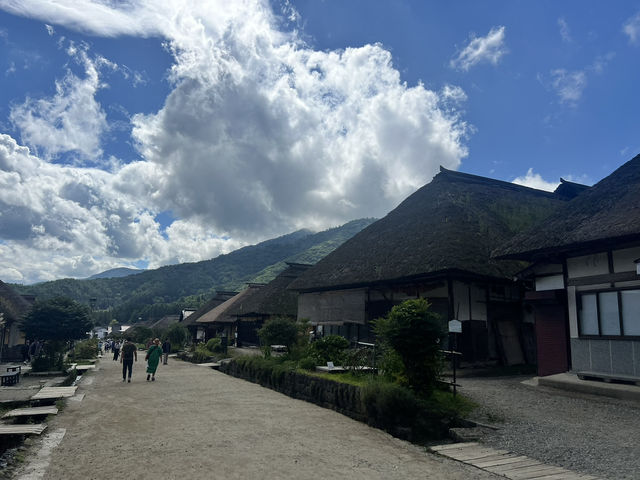  大內宿參觀心得