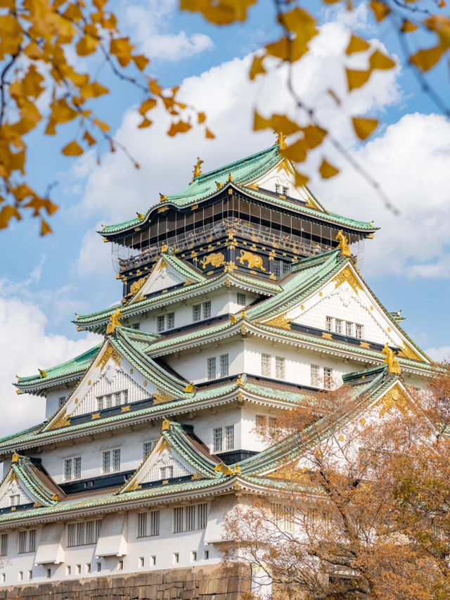 大阪城公園的秘道❤️‍🔥大阪行程攻略🥰