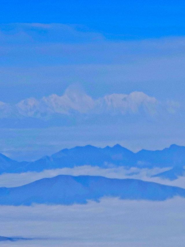 view from the sky : China Eastern airline from chengdu to kunming