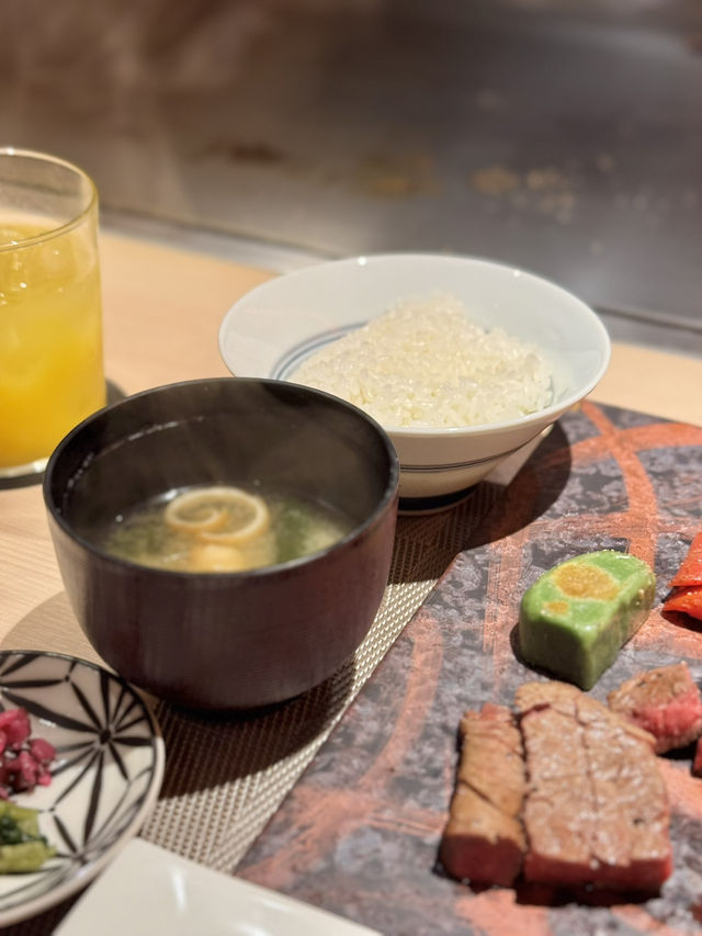 【大阪/梅田】最高級ホテルの鉄板焼きコースをカジュアルにをテーマに されているお店