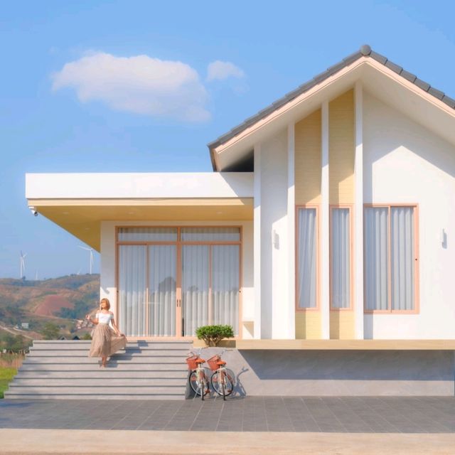 น้ำพริกบ้านดงพูลวิลล่าเขาค้อวิวกังหันลม สวยมินิมอล