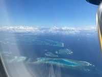 [🇳🇨イル・デ・パン] 絶景フライト！エアカレドニアでヌメアからイル・デ・パンへ