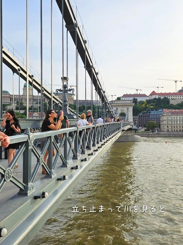 【ハンガリー／ブダペスト】ランドマーク的存在「セーチェーニ鎖橋」⁡