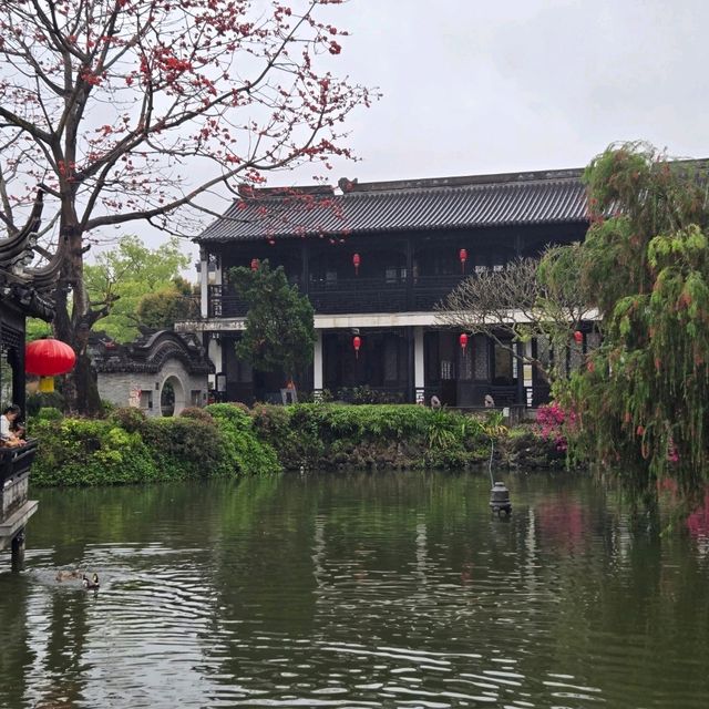 中山詹園⛰️ 比起蘇州拙政園更少人，更有特色‼️