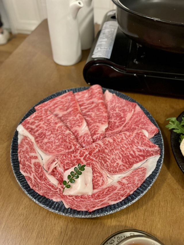 觀塘高質「關西風」日本A5和牛🖤 壽喜燒😍