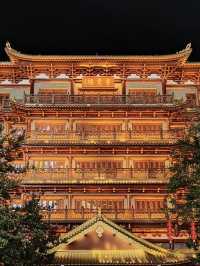 A Peaceful Night Visit to 大佛寺 (Dafo Temple), Guangzhou