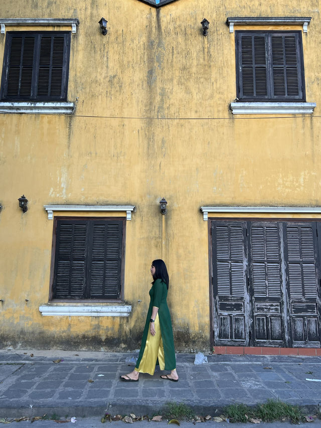 ฮอยอันเมืองสีเหลืองมัสตาร์ดสุดน่ารัก