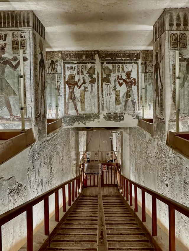 ✨ Deir el-Bahari Diaries: Pharaohs, Sandals, & a Goat’s Selfie Moment 🐐