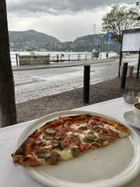遊科莫小鎮🏡科莫湖邊雅座嘆咖啡pizza 😋