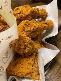 Craving satisfied! The best Korean fried chicken experience at BHC Chicken, 1 Mont Kiara. Crispy, sp