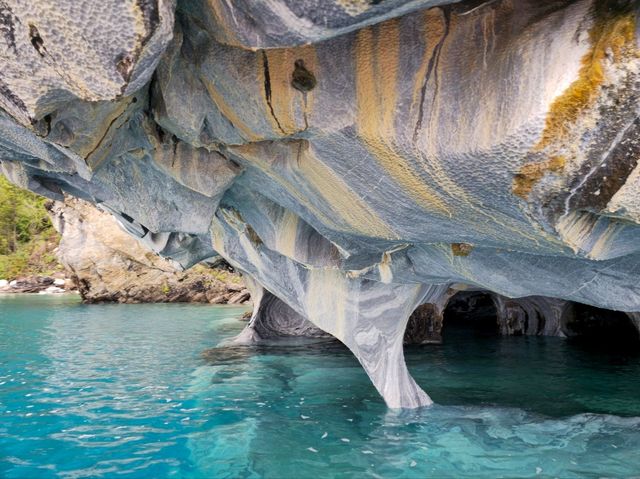 해외여행 칠레의 아름다운 동굴 Marble Caves