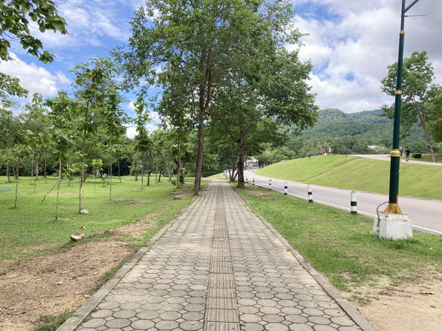 รับอากาศสดชื่น ‘อ่างแก้ว มช.’