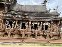 A Majestic Morning at the Sanctuary of Truth, Pattaya 