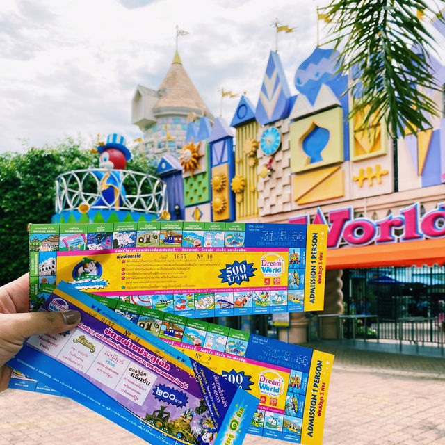 🎡✨สนุกได้ทั้งวัน ย้อนวัยเด็ก ! ที่ “ดรีมเวิลด์” 
