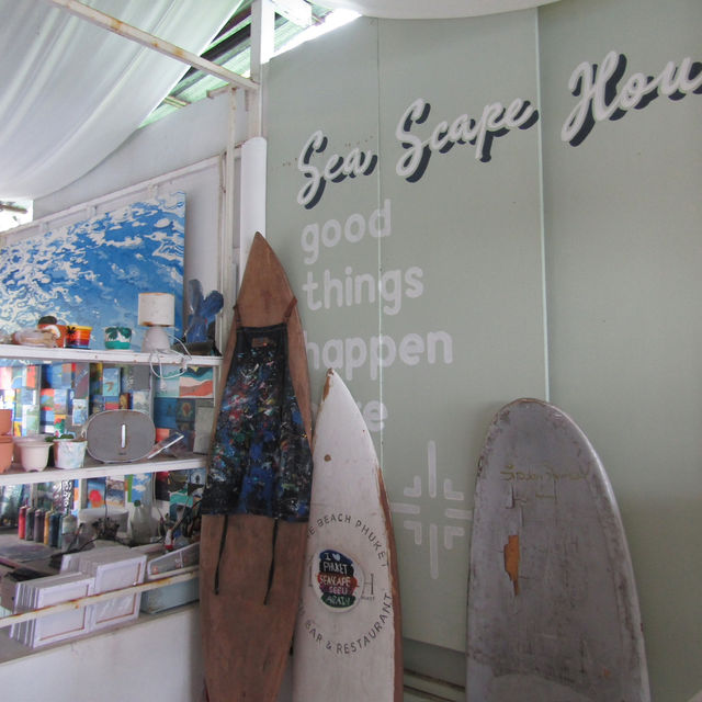 Sea Scape House Café & Art – ภูเก็ต 🌊🎨☕ 