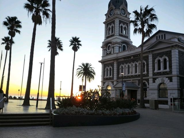 阿德萊德Glenelg Jetty日落