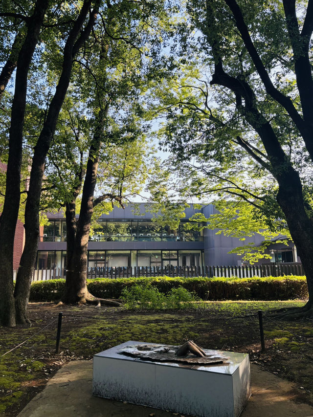 上野恩賜公園🇯🇵の芸術の散歩道で癒されよう🌿⟡.·