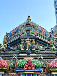 極彩色の南インド寺院！ワットプラシーマハーウマーテウィーで異文化参拝体験