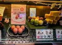 Food trip at Nakamise-dori street