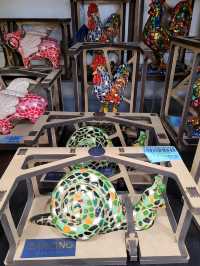 Unique Singaporean crafts and figurines at Sentosa Shop