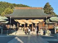 九州福岡景點 宮地嶽神社與光の道