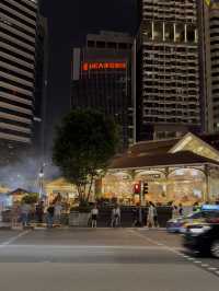 The Heartbeat of Satay Street on a Busy Weekend
