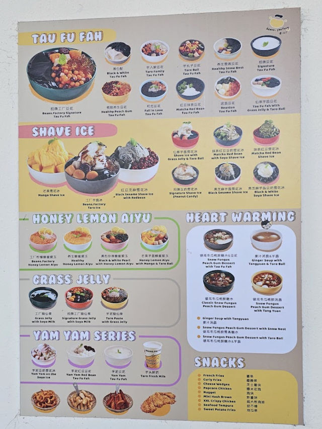 New shaved ice place in Ipoh 