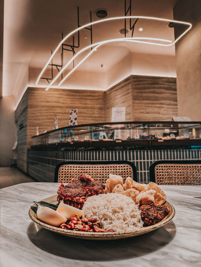 A Fancy Twist on Nasi Lemak – Lunch at Christine’s Hits Differen