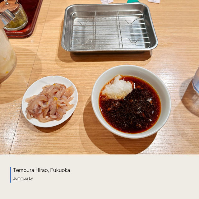 🍤 Tempura Hirao - Fukuoka