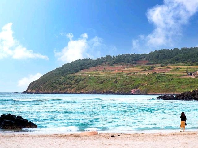 🏖️ 함덕해수욕장 – 푸른 바다와 흰 모래의 조화