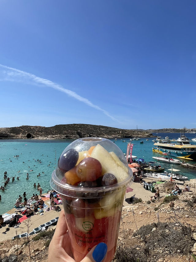 マルタ島から海が美しいコミノ島へ
