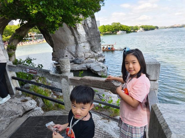 童樂江岸桂林親子遊👧🏻👦🏻桂林象鼻山景區